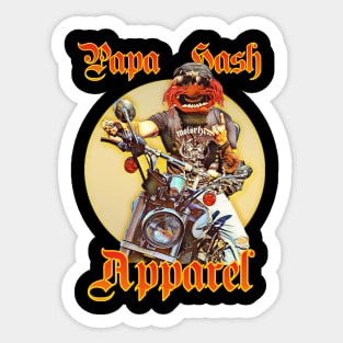 Papa Hash Apparel: Animalistic Tendencies Sticker